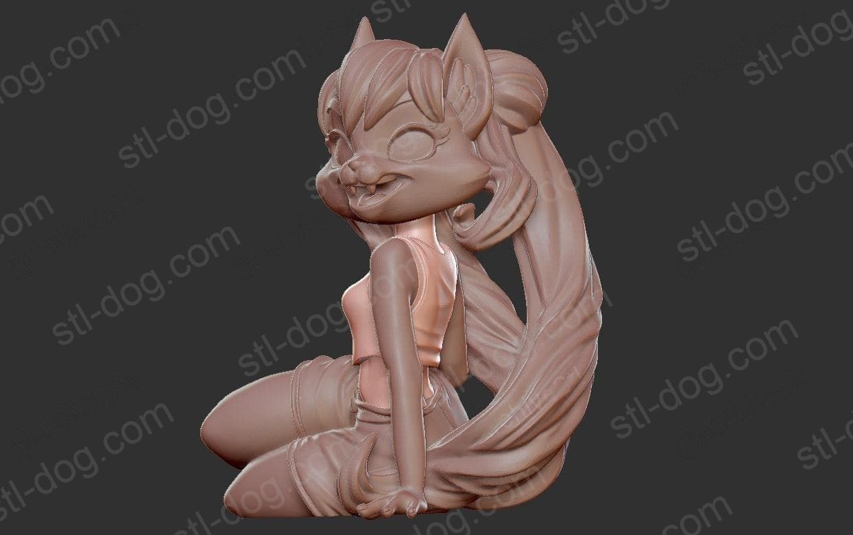 Cat Mirage 猫女 3D打印图纸